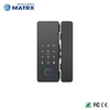 Tuya - System Smart Glass Door Lock with Password and Fingerprint Unlocking Functions