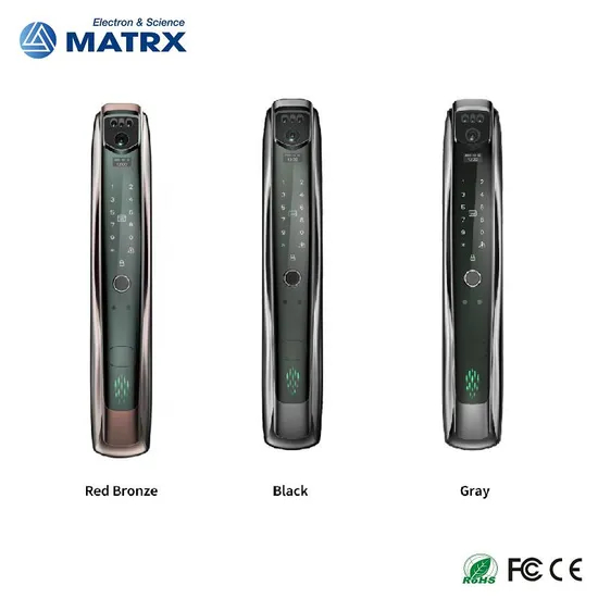 F10 3D Face Recognition Autoclose Fingerprint Digital Electronic Camera Tuya APP Wi-Fi Smart Door Lock with Eye Scanner