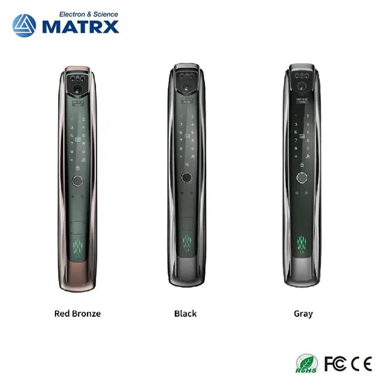 F10 3D Face Recognition Autoclose Fingerprint Digital Electronic Camera Tuya APP Wi-Fi Smart Door Lock with Eye Scanner