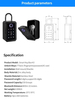 New Design Ttlock WiFi Key Storage Box Home Smart Key Box