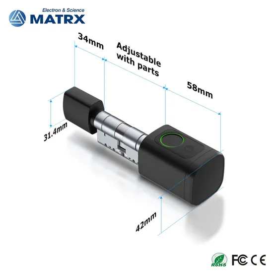 Good Quality Tuya Remote Control Fingerprint and Password Hardware Smart Door Lock