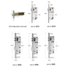 Wireless Key Card RFID Unlock Digital Tt Lock Safe Keyless Electronic Smart Door Fingerprint Handle Lock