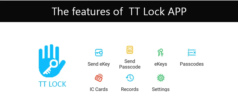 Smart Door Lock WiFi Ttlock Gateway