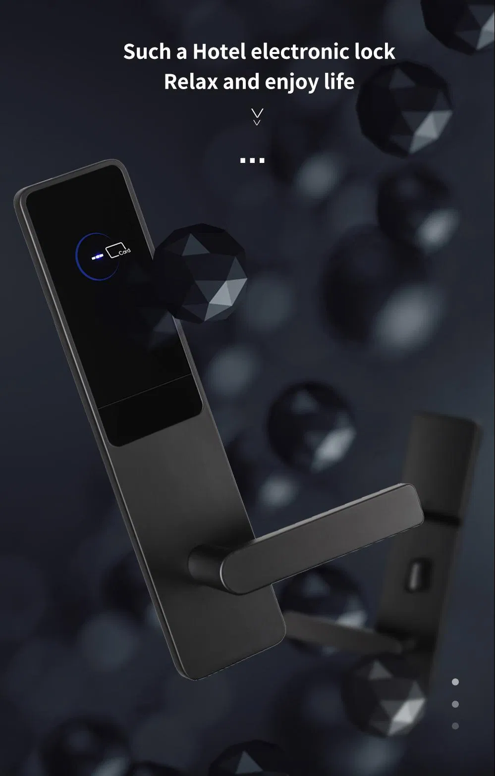 High Quality Electronic Keyless Digital Hotel Smart Key Card Door Lock