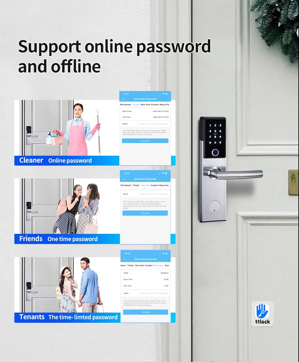 Fingerprint Ttlock Electronic Digital Lock