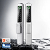 IP65 Double-Sided Fingerprint Stainless Steel Smart Lock with Tuya System