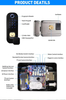 Tuya APP Fingerprint Digital Password Door Lock