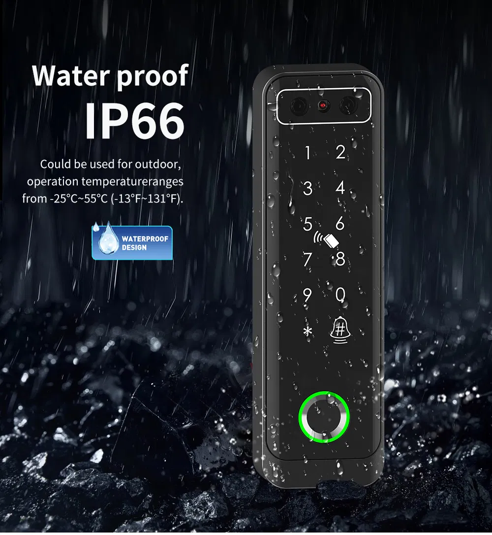 2024 New Product 3D Face Recognition Access Control with Ttlock System