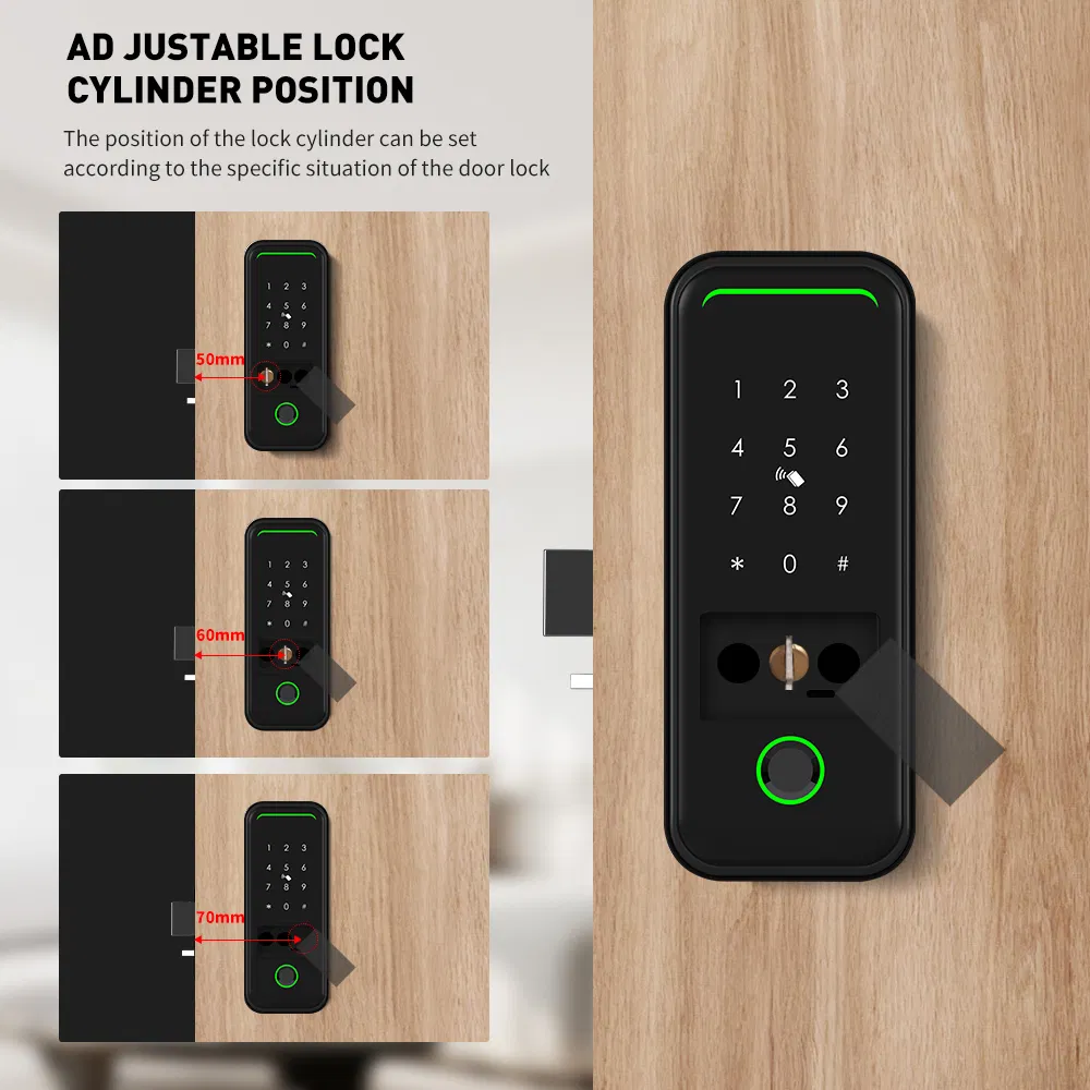 2024 New Design Tuya Rim Lock