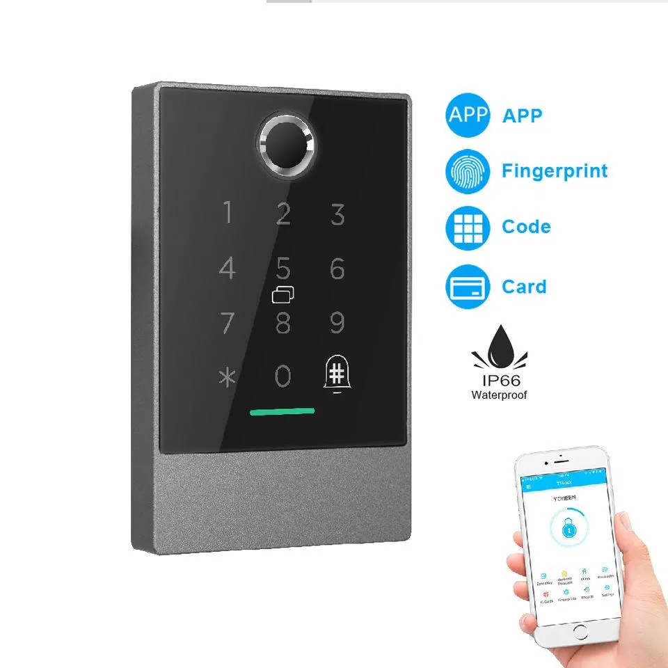 Ttlock Security Electronic Digital Password Card Fingerprint Door Access Control