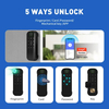 2025 Dual Side Fingerprint Security Smart Lock Tuya APP WiFi Keyless Access for Smart Home Gate Door Lock