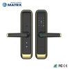 Tuya Smart Lock Fingerprint Door Lock with Touch Screen Password Electronic Locks for Hotel