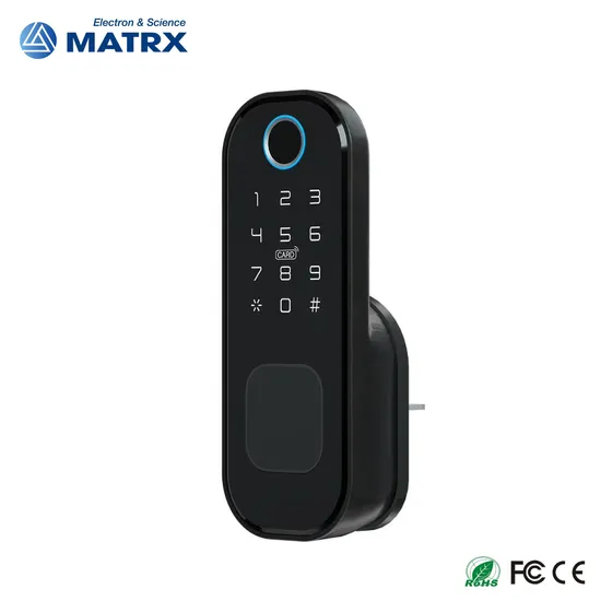 Intelligent Rental Apartment Waterproof Ttlock Tuya Optional Security Rim Lock