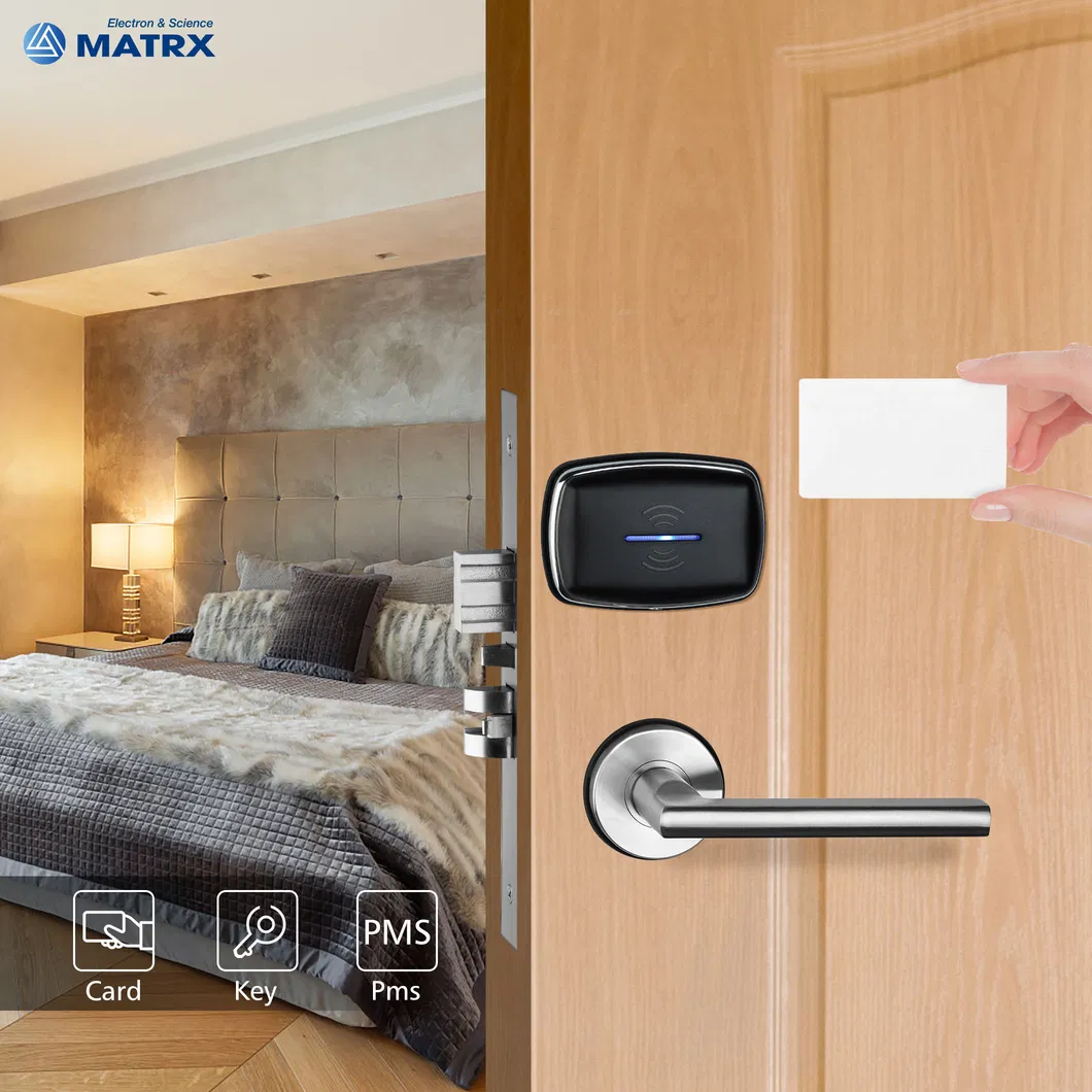 Smart Split Security Control System Electronic RFID Card Digital Hotel Key Card Lock
