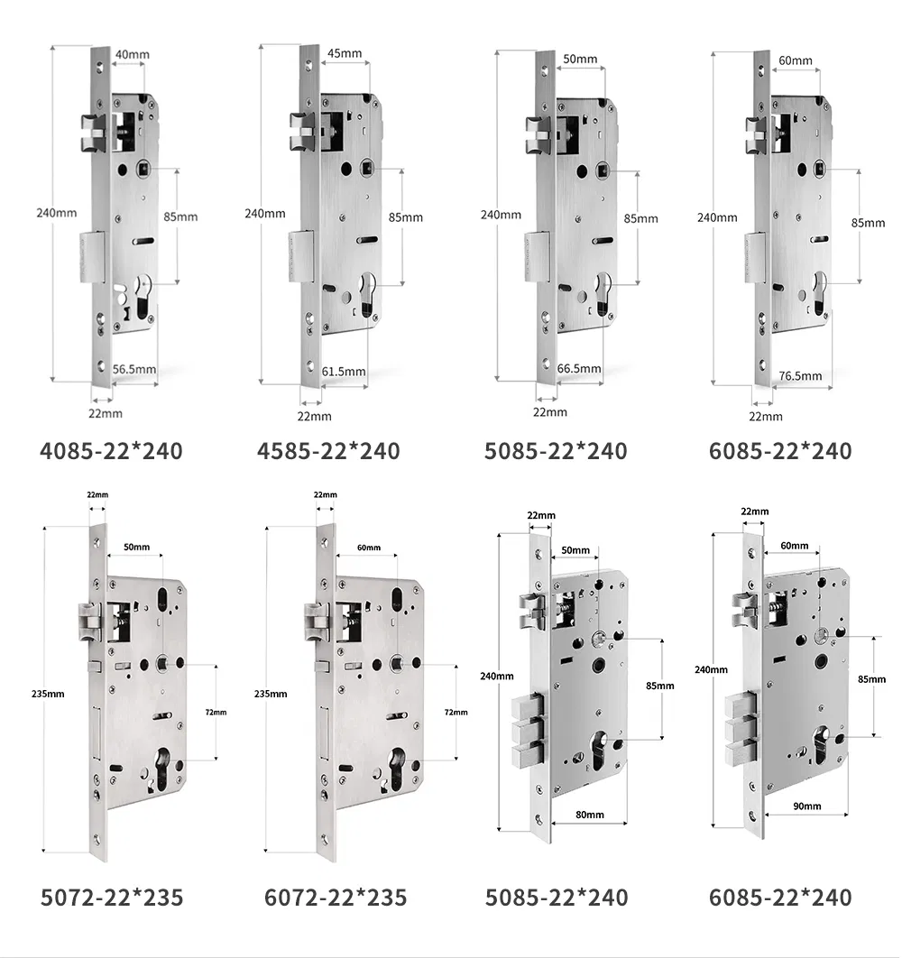 Good Quality Tuya Remote Control Fingerprint and Password Hardware Smart Door Lock