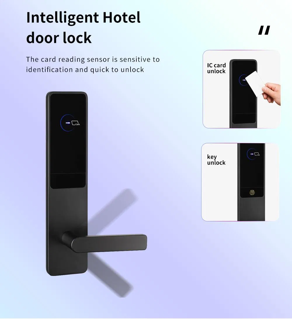 High Quality Electronic Keyless Digital Hotel Smart Key Card Door Lock