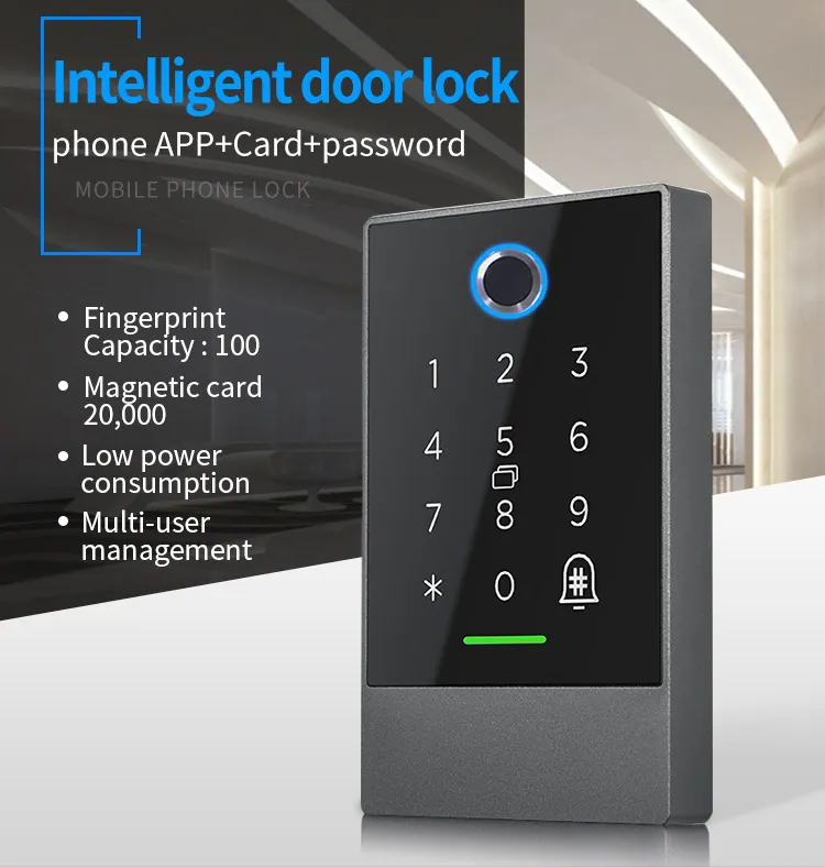 Ttlock Security Electronic Digital Password Card Fingerprint Door Access Control