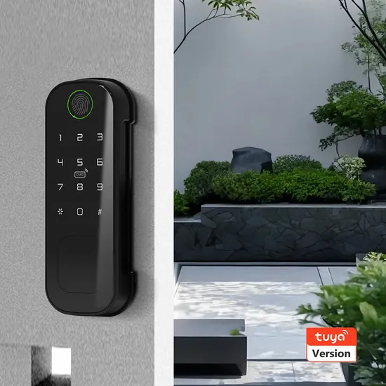 2025 Dual Side Fingerprint Security Smart Lock Tuya APP WiFi Keyless Access for Smart Home Gate Door Lock
