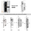Fingerprint Tuya Smart Digital Electronic Door Lock with Built-in Camera