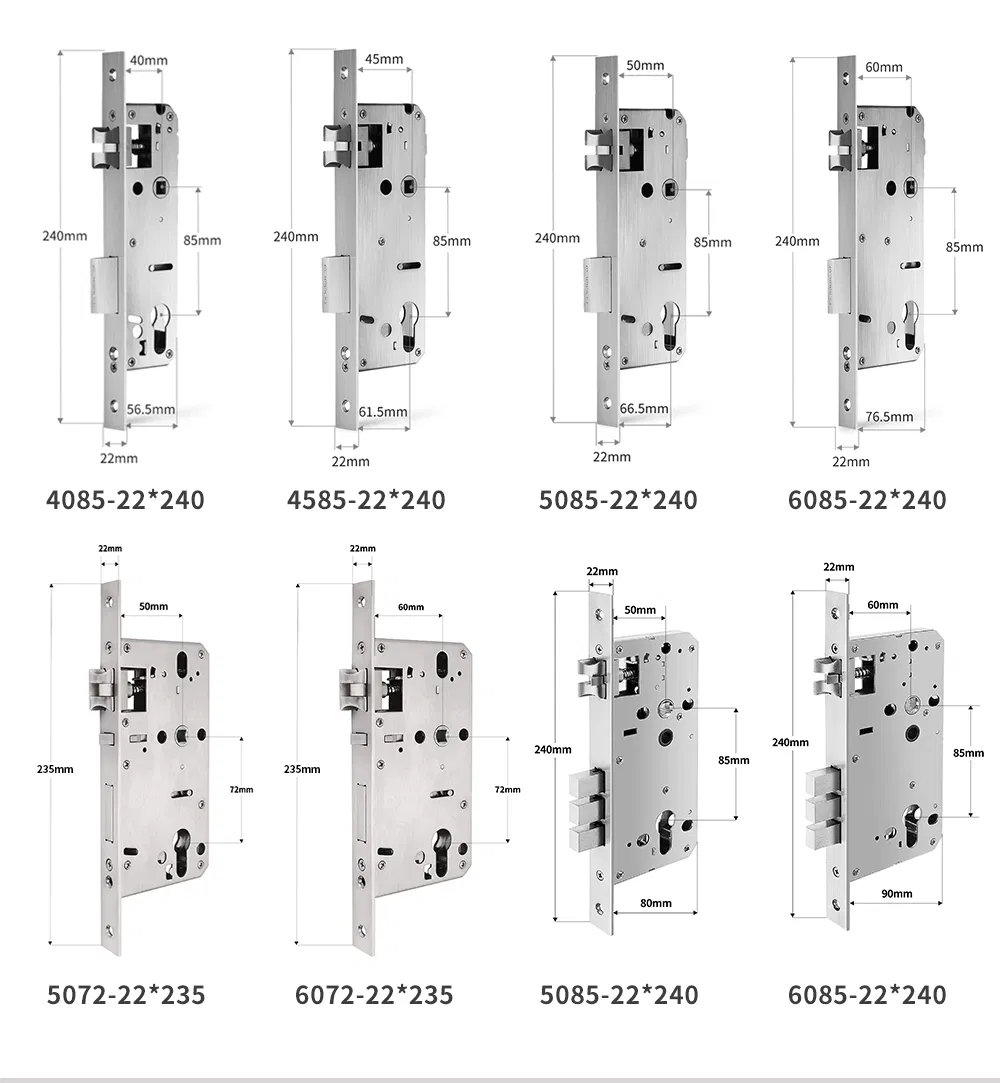Smart Cylinder with Ttlock APP Adjustable Cylinder Size Electronic Password Smart Lock