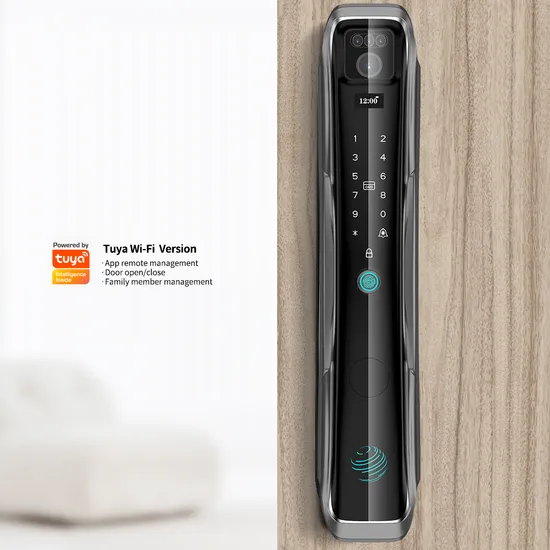 3D Face Recognition Smart Door Lock F13 Camera Auto Close Tuya APP Wi-Fi Record Video