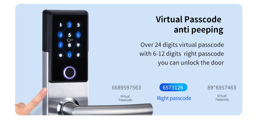Fingerprint Ttlock Electronic Digital Lock