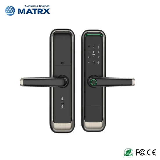 Tuya Smart Lock Fingerprint Door Lock with Touch Screen Password Electronic Locks for Hotel