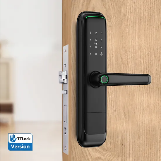 Tuya Smart Lock Fingerprint Door Lock with Touch Screen Password Electronic Locks for Hotel