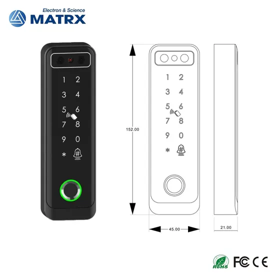 2024 New Product 3D Face Recognition Access Control with Ttlock System