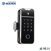 Electric Fingerprint Smart Ttlock APP Digital Glass Sliding Door Lock