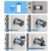 Digital Biometric Fingerprint and Password Intelligent Cylinder Smart Lock with Ttlock APP
