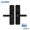 WiFi Fingerprint Handle Door Lock Long Distance Control Electronic Tuya APP