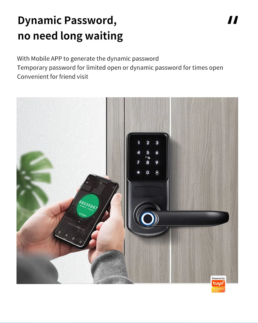 Tuya Intelligent Home Fingerprint Lock Apartment Tt Lock Applet