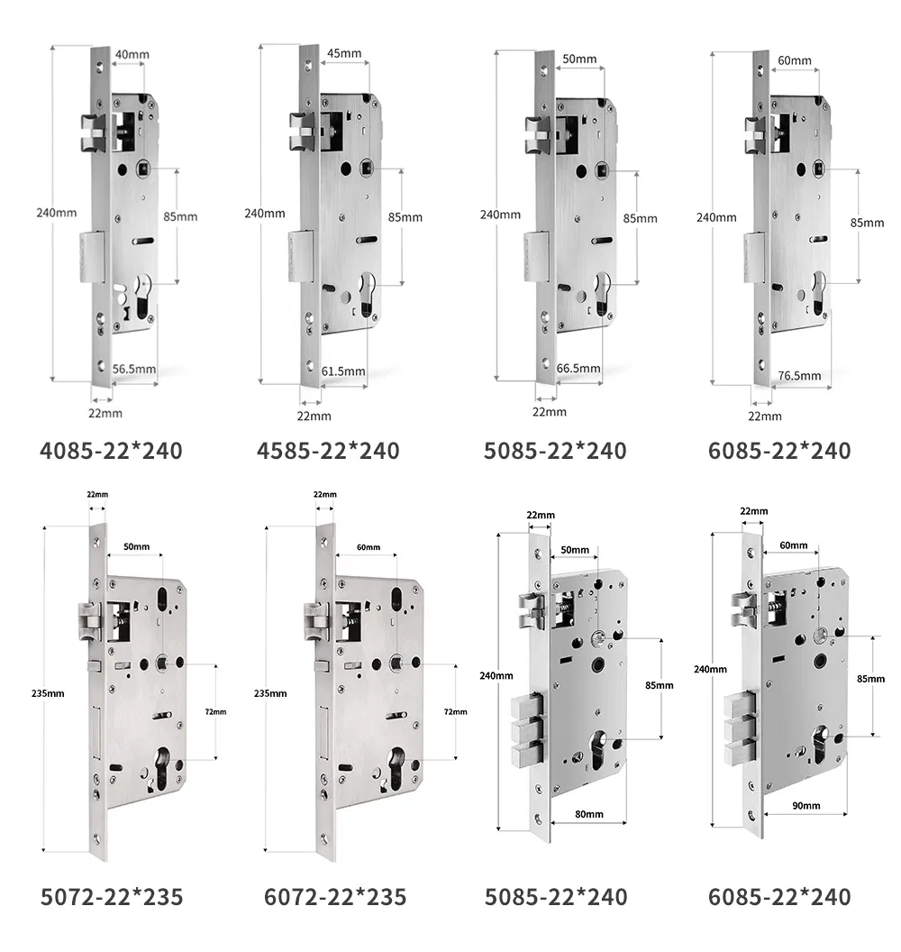 Upgraded IP66 Tuya APP Fingerprint Password Smart Cylinder Lock