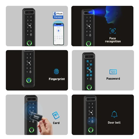 2024 New Product 3D Face Recognition Access Control with Ttlock System