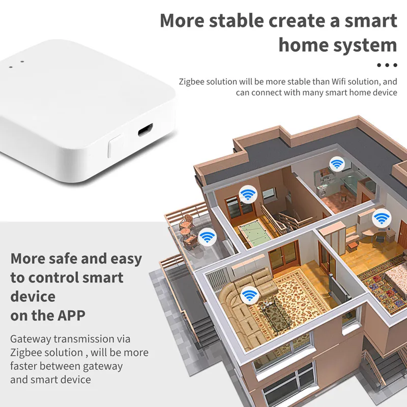 Tuya Gateway Smart Home Bridge Smart Life Remote Control