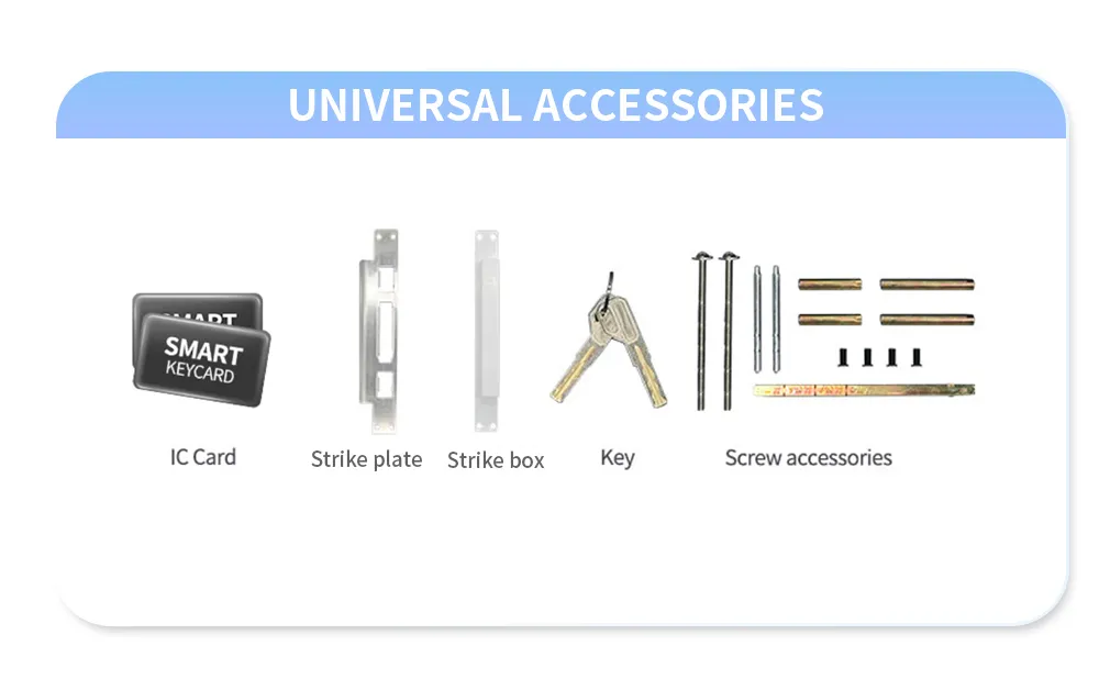 Smart Digital Handle Lock with Fingerprint Password and Tuya Function