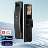 New Design Tuya Electronic Digital Sliding Handle Smart Door Lock with Camera