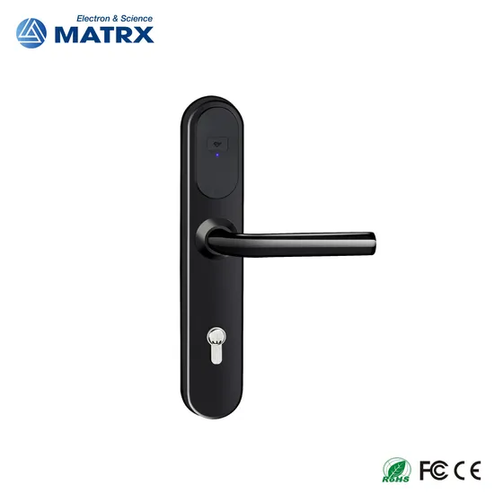 304#Stainless Steel Door Lock Hotel Security Smart RFID Card Door Lock