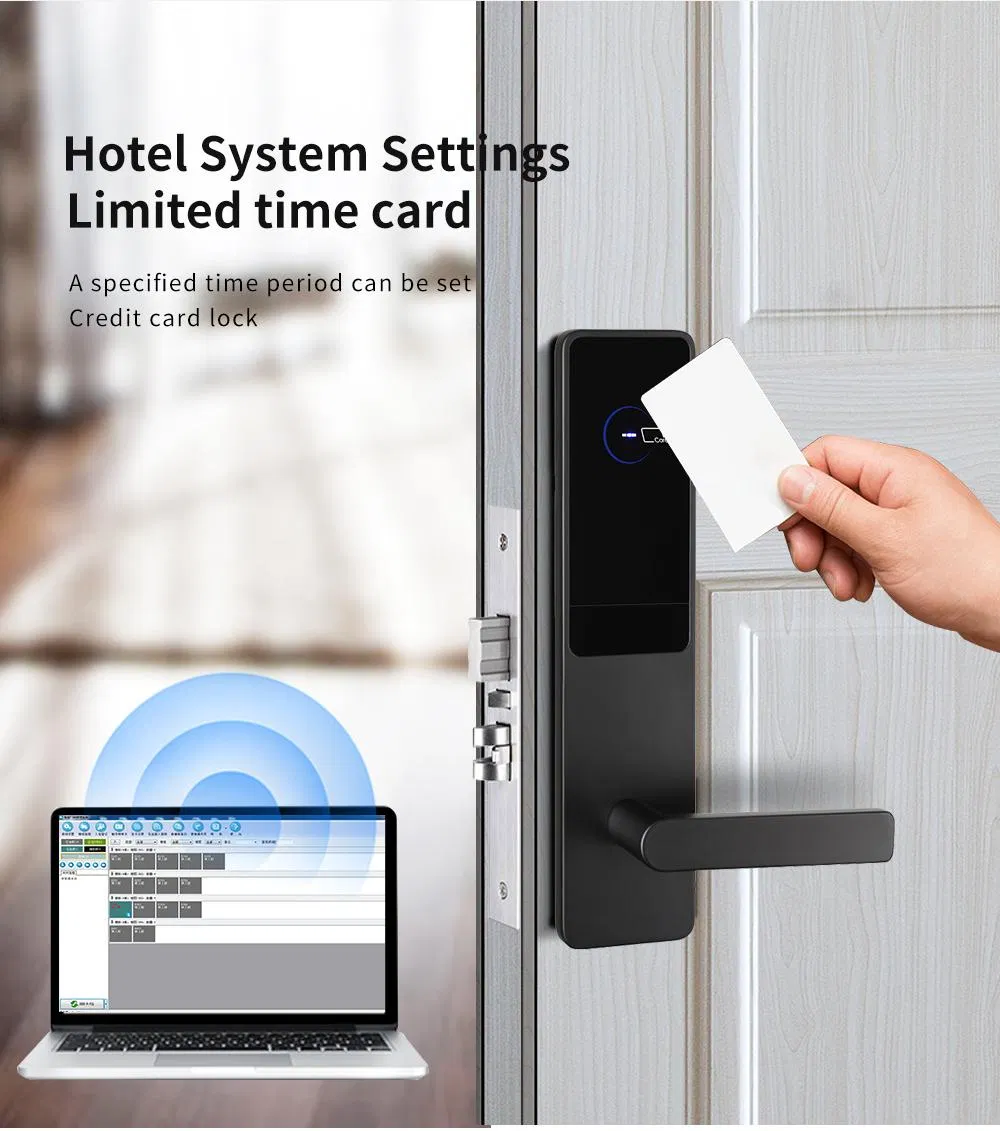 High Quality Electronic Keyless Digital Hotel Smart Key Card Door Lock