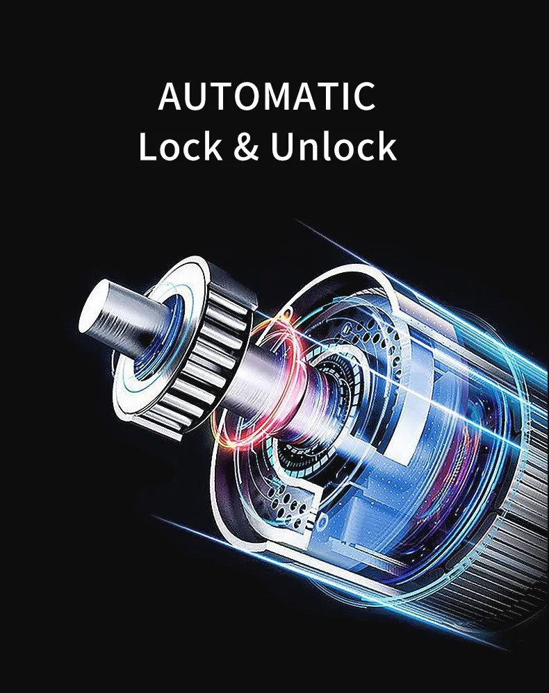 Smart Tuya APP Automatic Electronic Deadbolt Door Locks