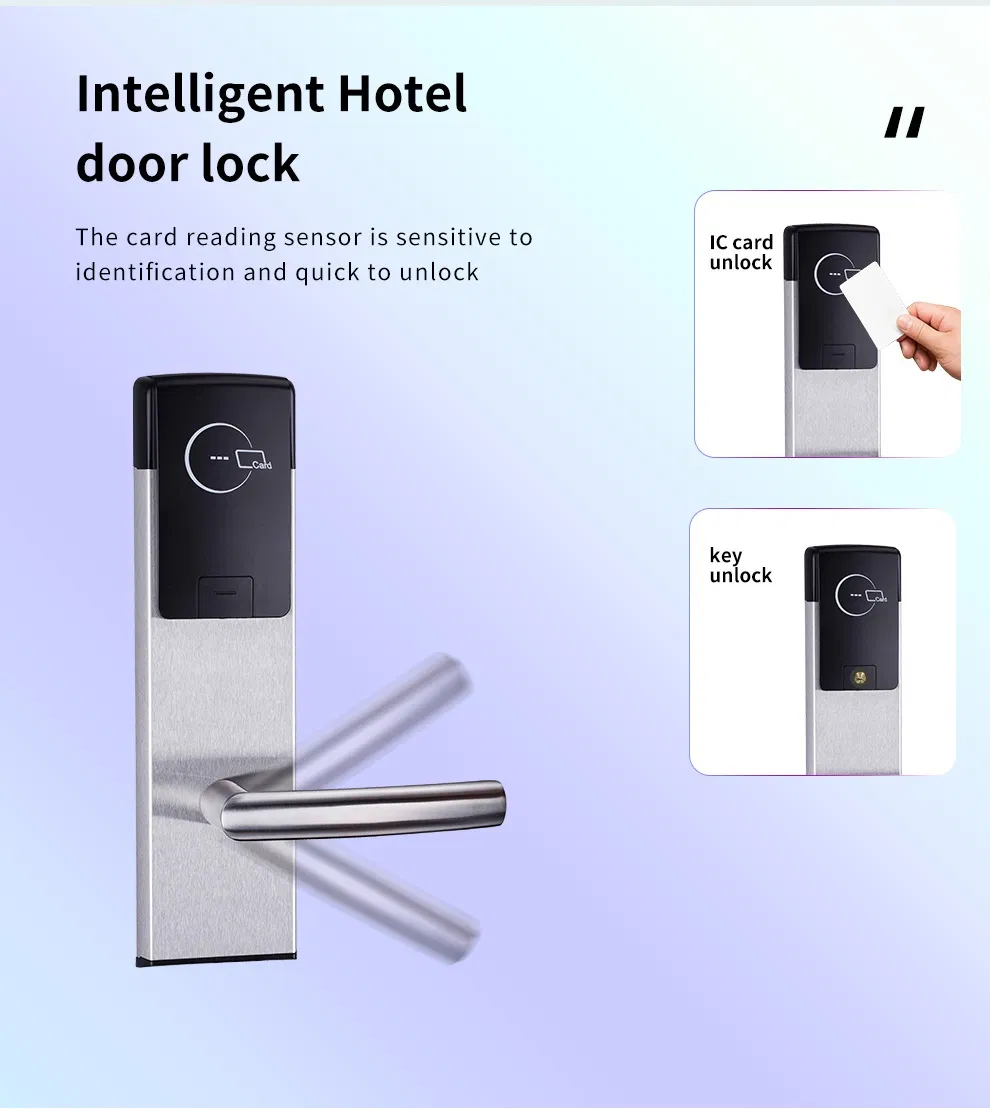 Hot Sale Electronic Security Safes Smart RFID Key Card Hotel Door Lock