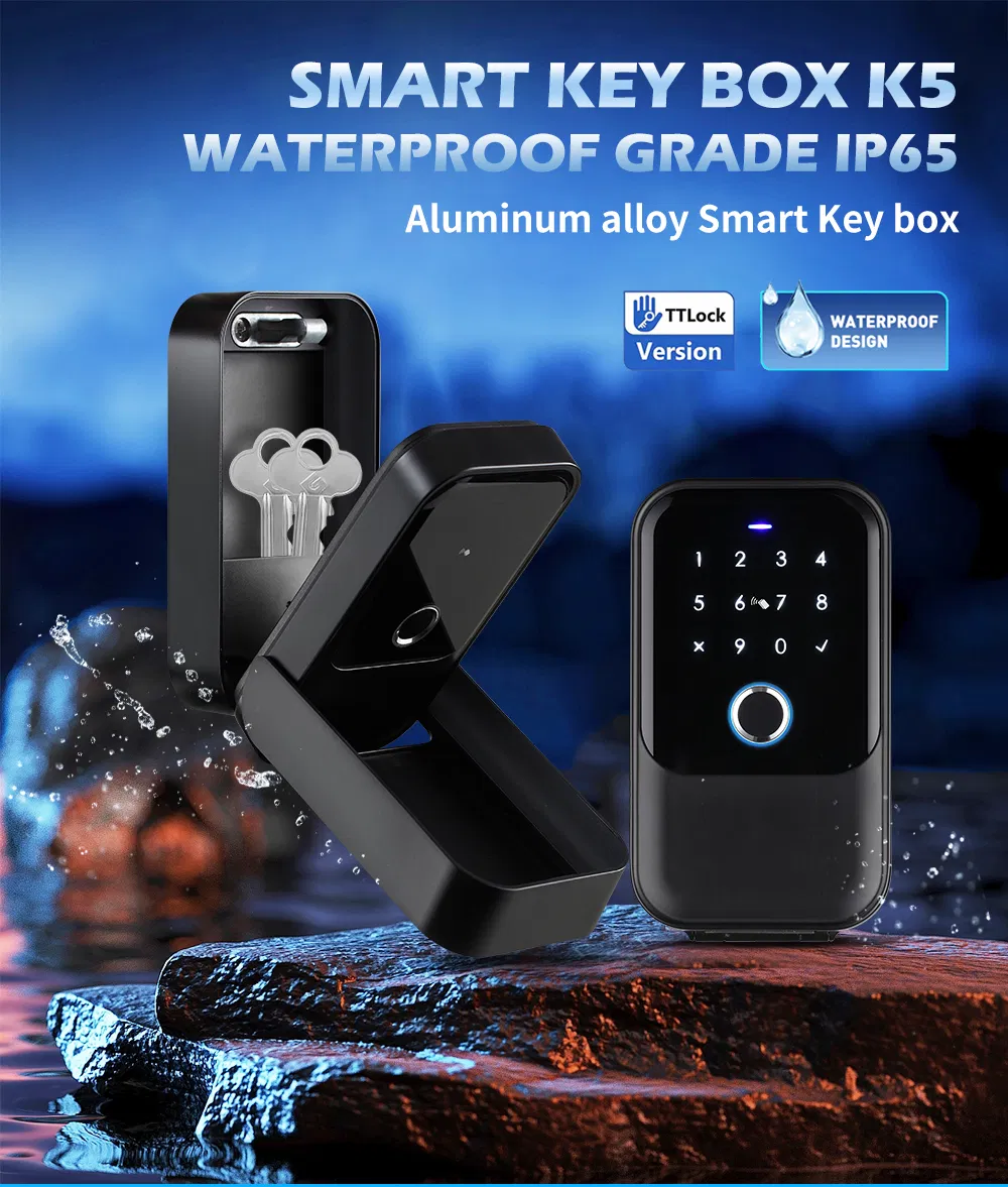 2023 New Smart Fingerprint Key Box with Ttlock