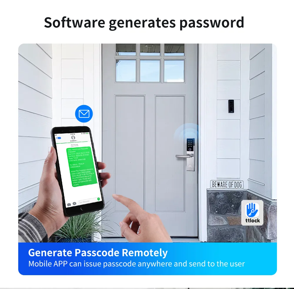 Fingerprint Ttlock Electronic Digital Lock